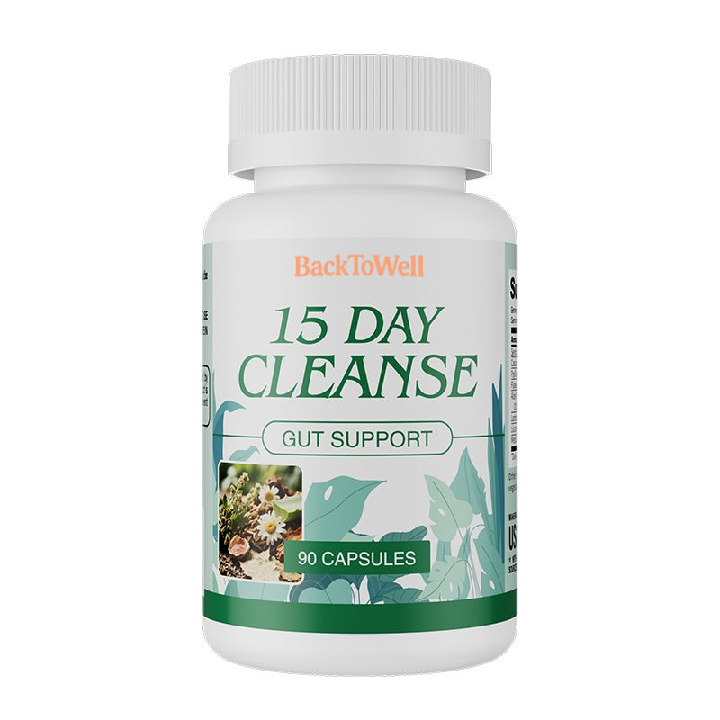 BackToWell 15 Day Gut Cleanse – Regularity, Detox & Digestive Care