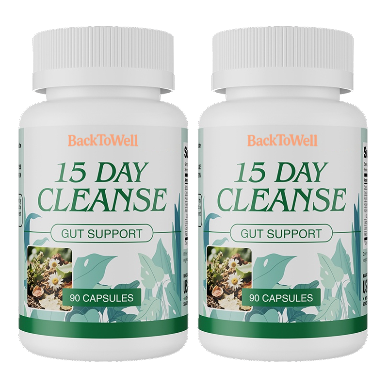 BackToWell 15 Day Gut Cleanse – Regularity, Detox & Digestive Care
