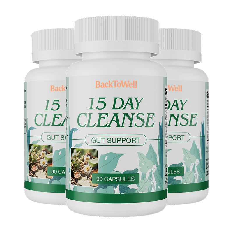 BackToWell 15 Day Gut Cleanse – Regularity, Detox & Digestive Care