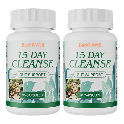 BackToWell 15 Day Gut Cleanse – Regularity, Detox & Digestive Care