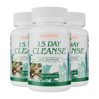 BackToWell 15 Day Gut Cleanse – Regularity, Detox & Digestive Care
